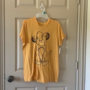Cute Simba hooded tee